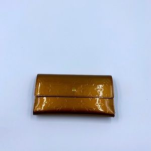 Louis Vuitton Bronze Monogram Vernis Wallet